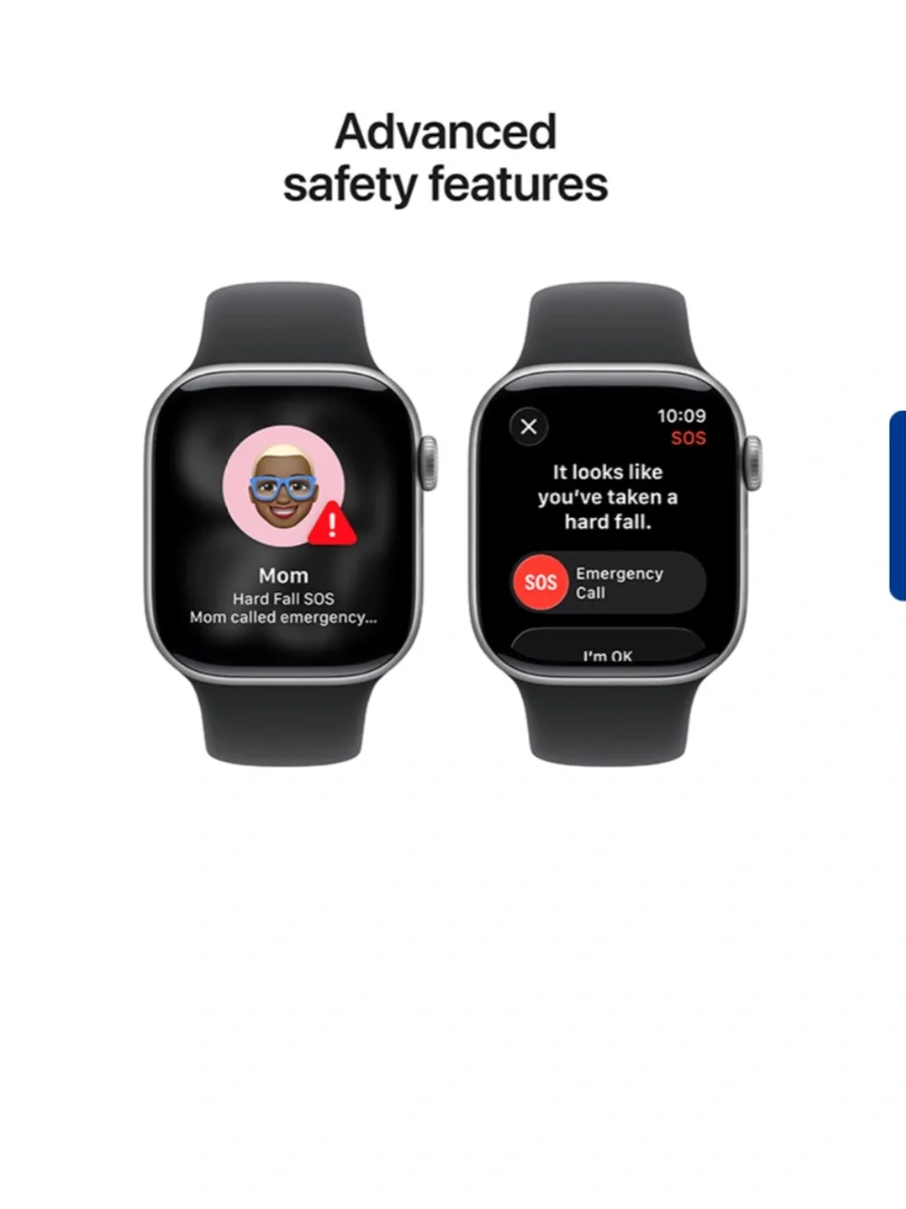 Apple Watch 11 series GPS 46mm with Space black Case and Black Sport Band